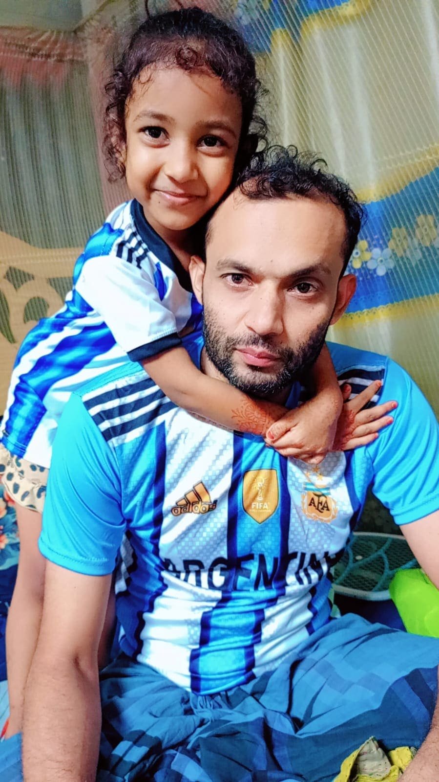 My daughter Argentina Fan